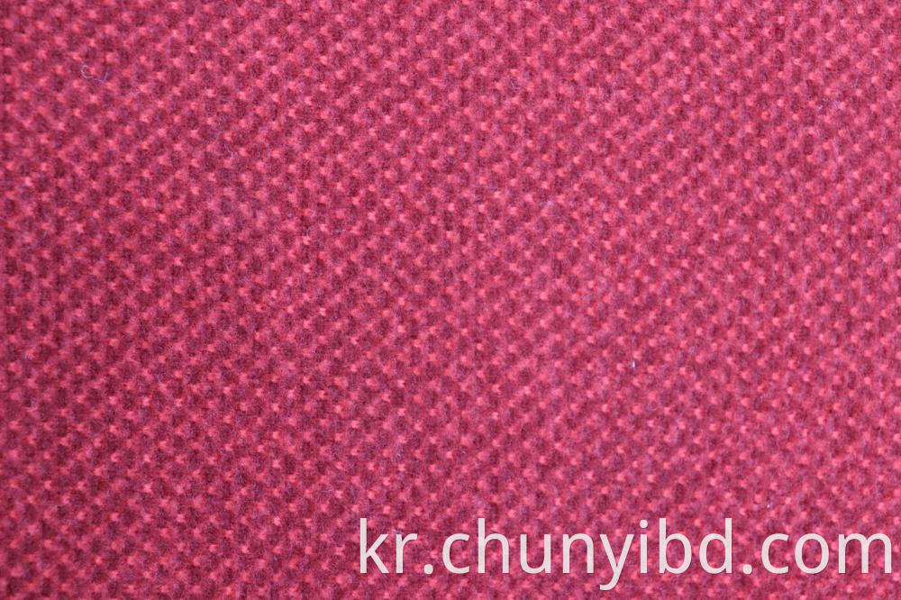 100% Polyester Jacquard Polar Fleece Fabric